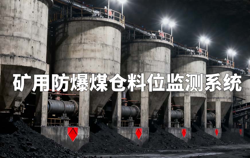 矿用防爆煤仓料位监测系统