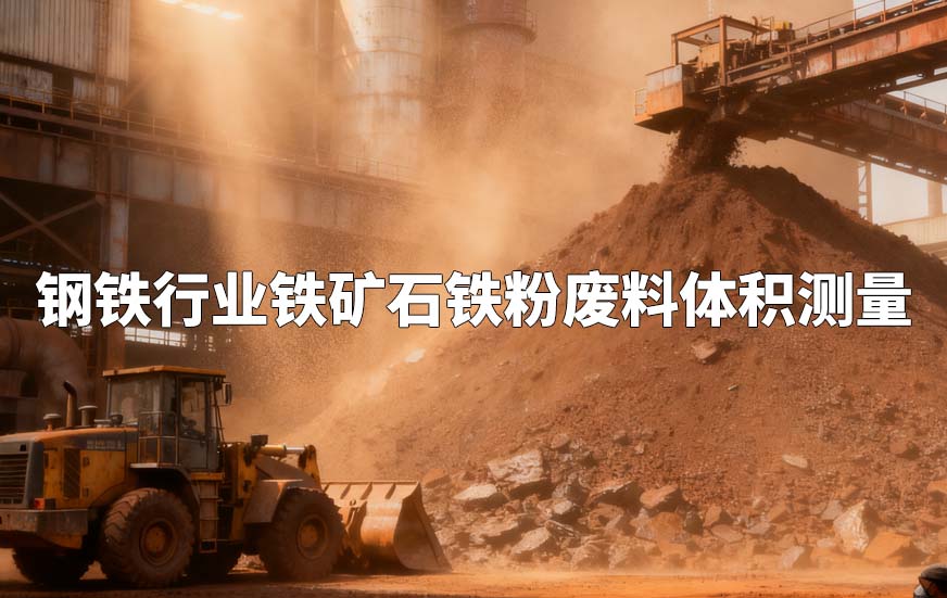 钢铁行业铁矿石铁粉废料体积测量
