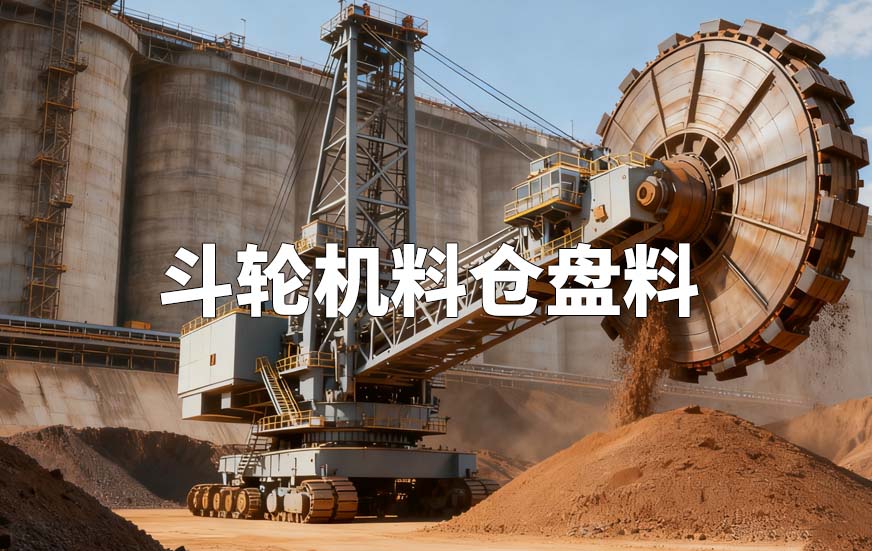 3D激光盘料仪如何对斗轮机料仓盘料