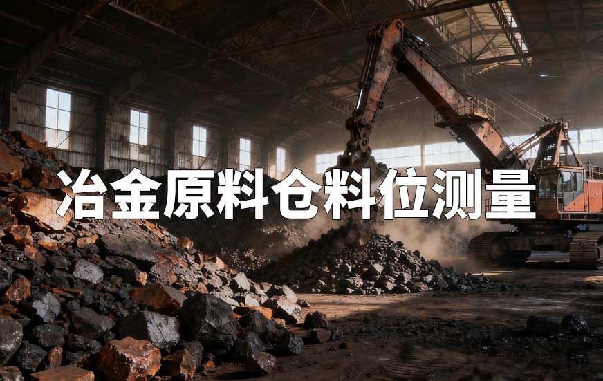冶金原料仓料位测量