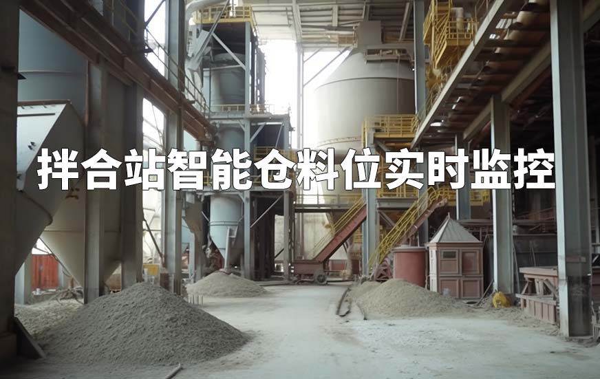 拌合站智能仓料位实时监控 拌合站智能仓料位实时监控