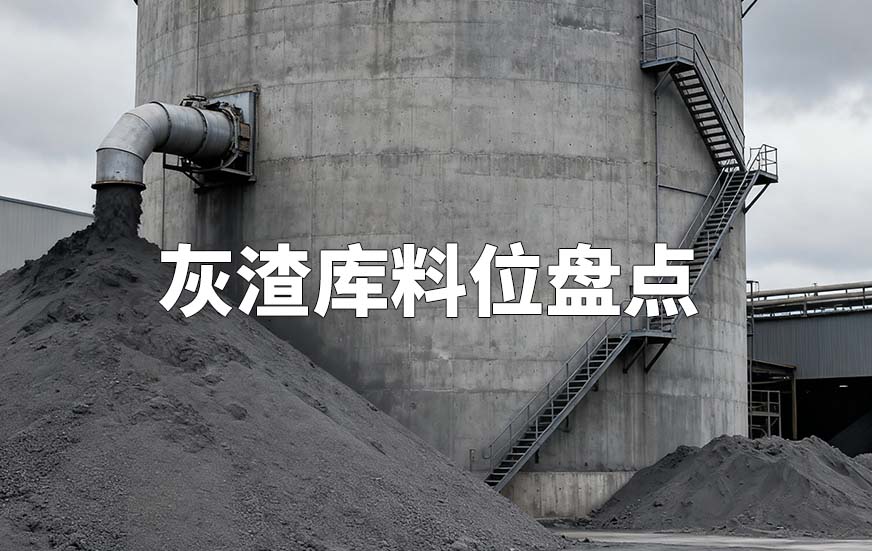 灰渣库料位盘点