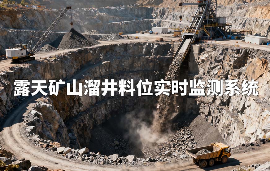 露天矿山溜井料位实时监测系统 露天矿山溜井料位实时监测系统