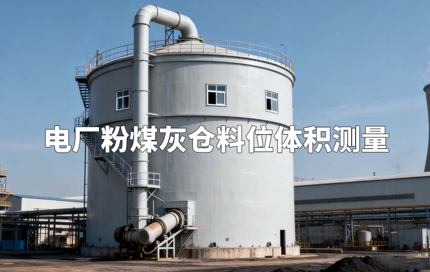 电厂粉煤灰仓料位体积测量