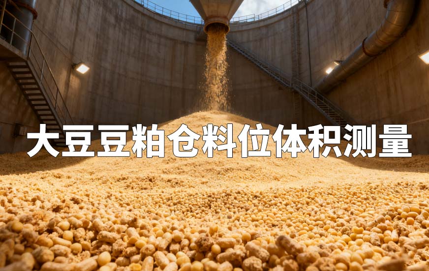 大豆豆粕仓料位体积测量