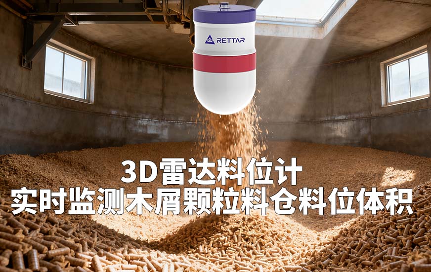 3D雷达料位计如何实时监测木屑颗粒料仓料位体积 3D雷达料位计如何实时监测木屑颗粒料仓料位体积