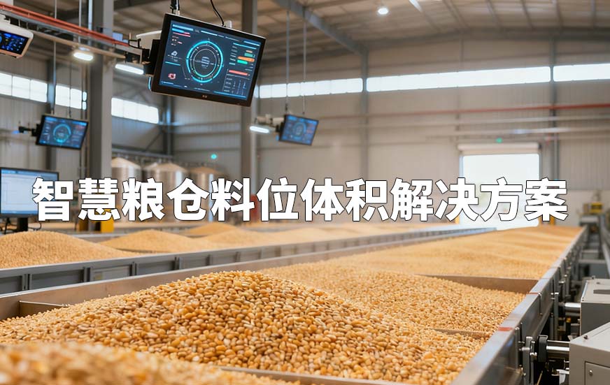 智慧粮仓料位体积解决方案