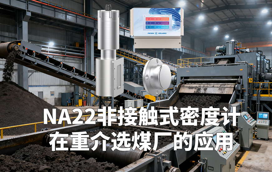 Na22非接触式密度计在重介选煤厂的应用