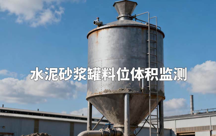 水泥砂浆罐料位体积监测 水泥砂浆罐料位体积监测