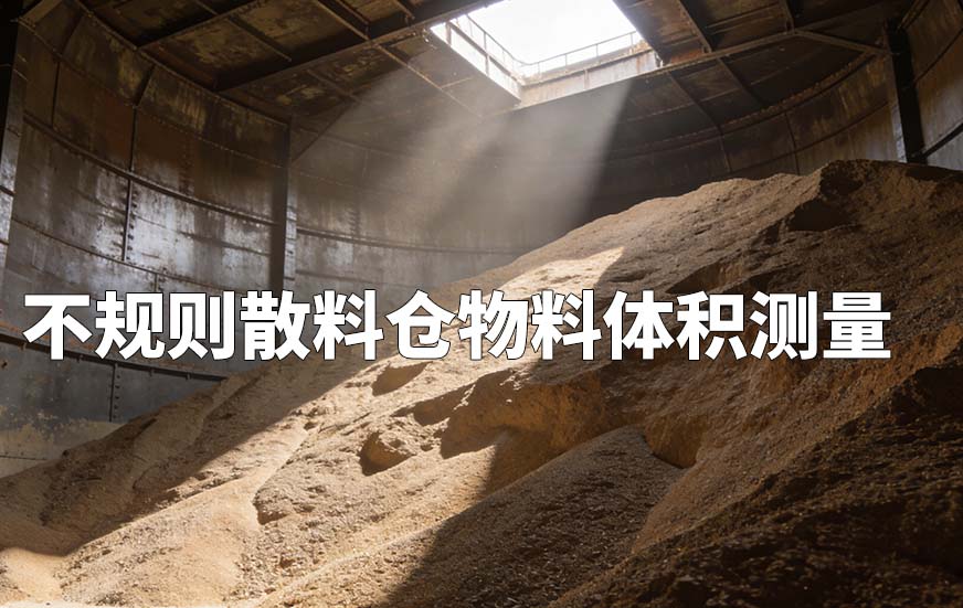 不规则散料仓物料体积测量