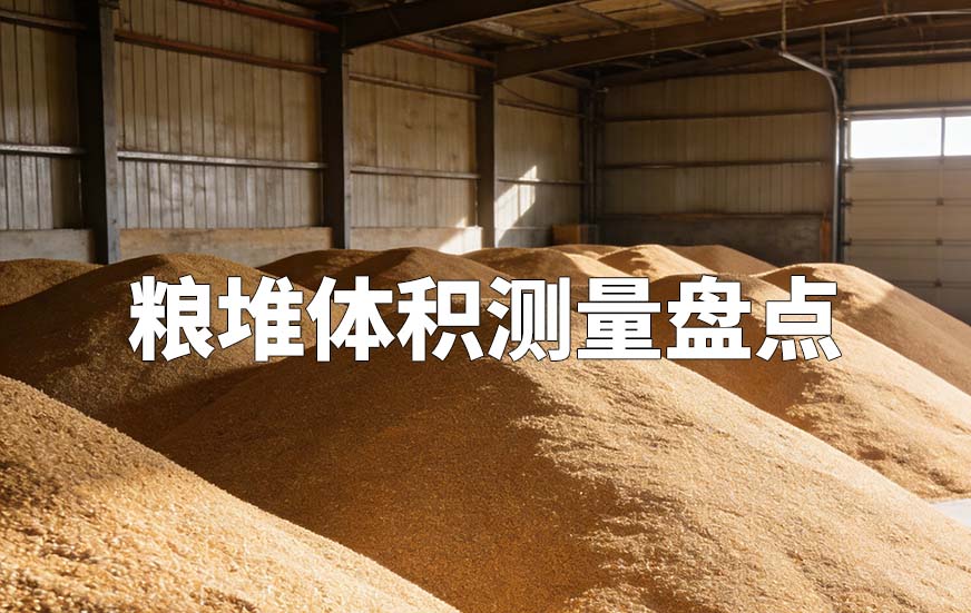 粮堆体积测量盘点