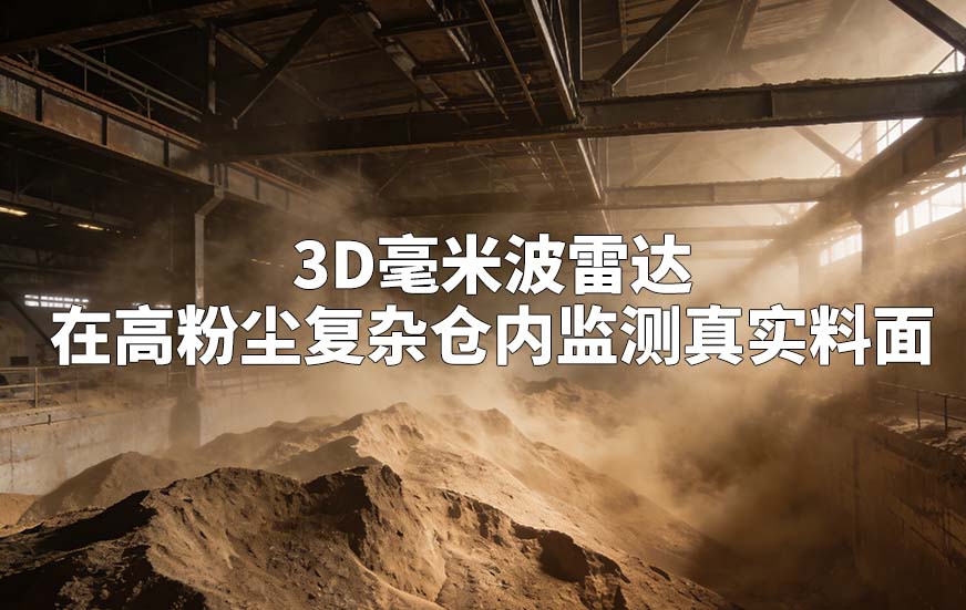 3D毫米波雷达如何在高粉尘复杂仓内监测真实料面 3D毫米波雷达如何在高粉尘复杂仓内监测真实料面
