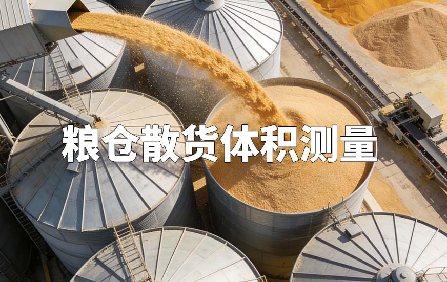 粮仓散货体积测量