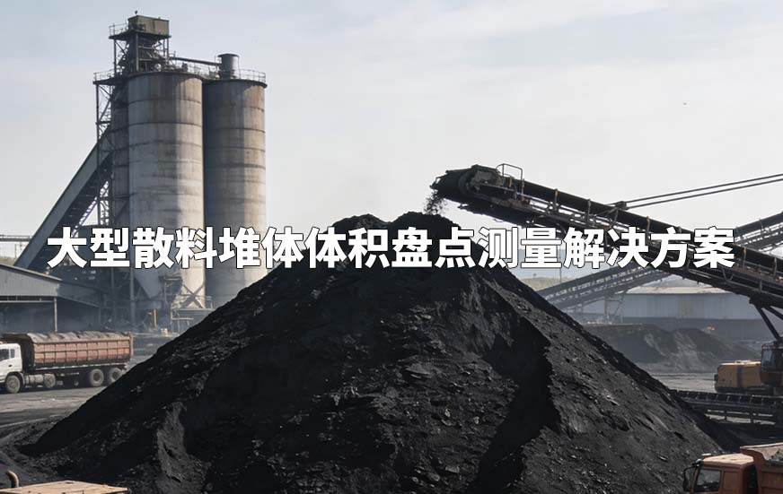 大型散料堆体体积盘点测量解决方案