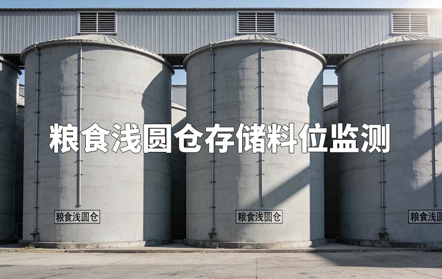 粮食浅圆仓存储料位监测