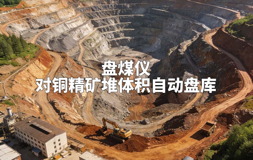 盘煤仪如何对铜精矿堆体积自动盘库 盘煤仪如何对铜精矿堆体积自动盘库