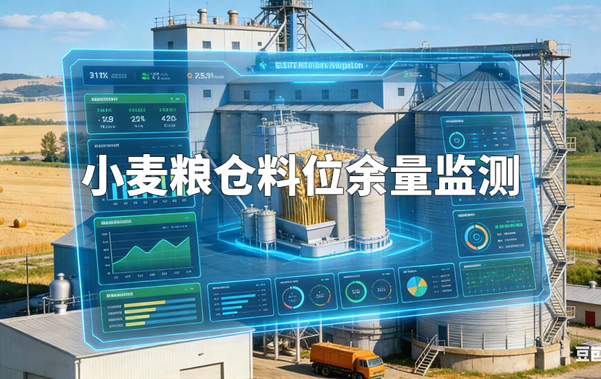 小麦粮仓料位余量监测