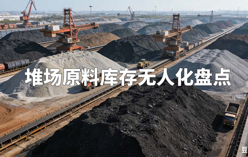 堆场原料库存无人化盘点