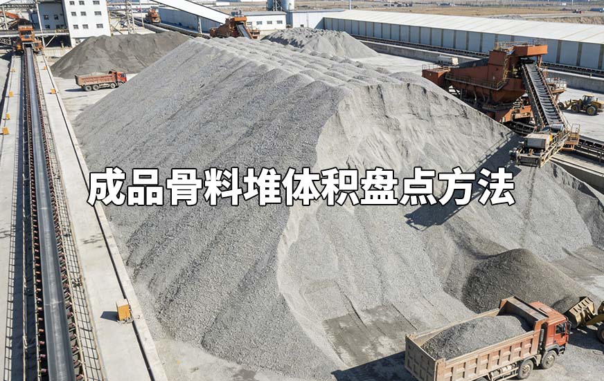 成品骨料堆体积盘点方法 成品骨料堆体积盘点方法