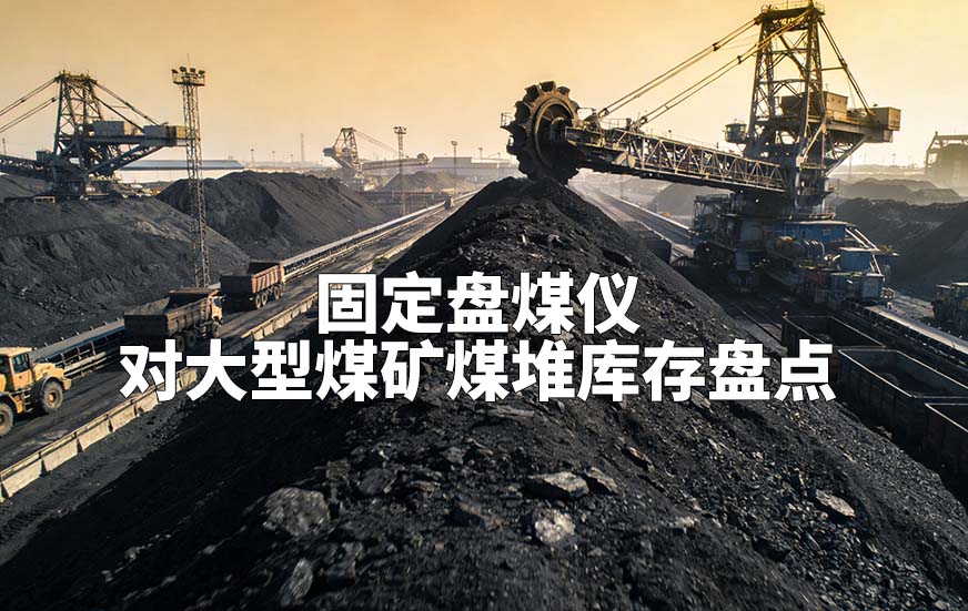 固定盘煤仪如何对大型煤矿煤堆库存盘点