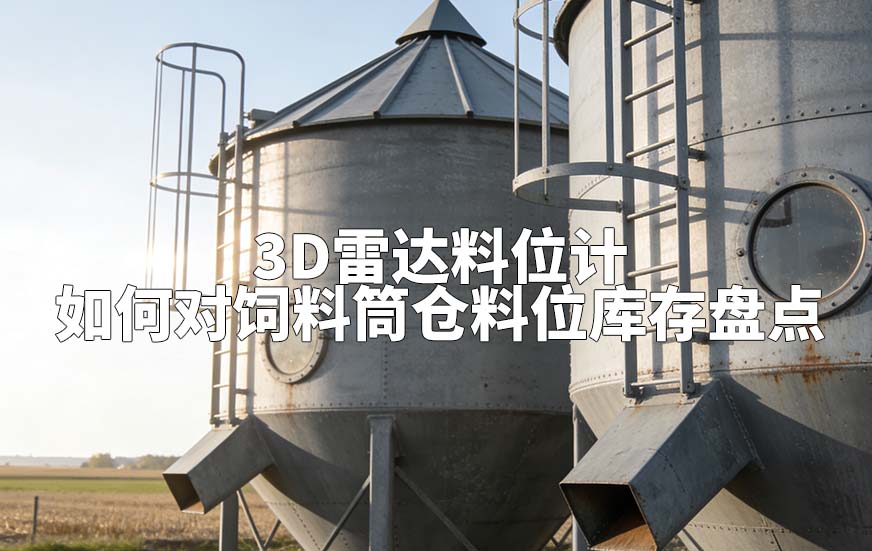 3D雷达料位计如何对饲料筒仓料位库存盘点