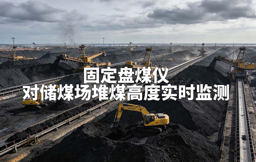 固定盘煤仪如何对储煤场堆煤高度实时监测