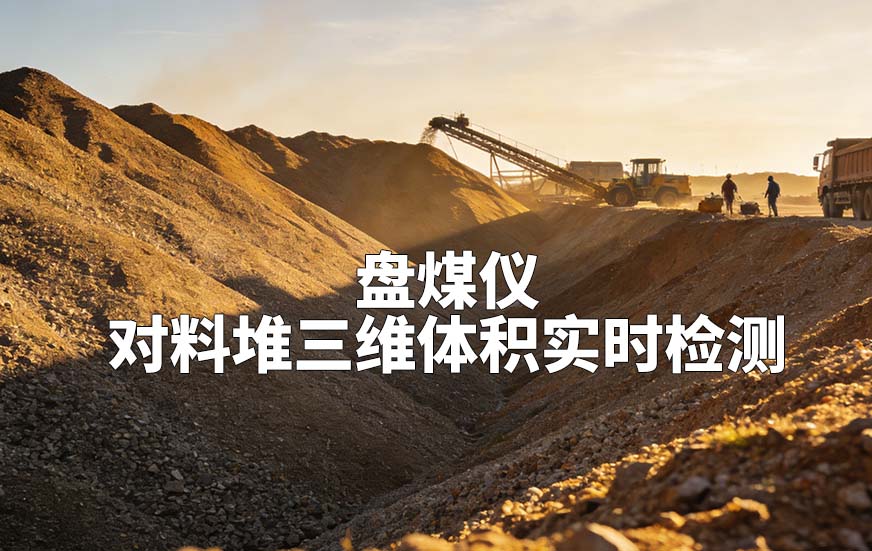 盘煤仪如何对料堆三维体积实时检测