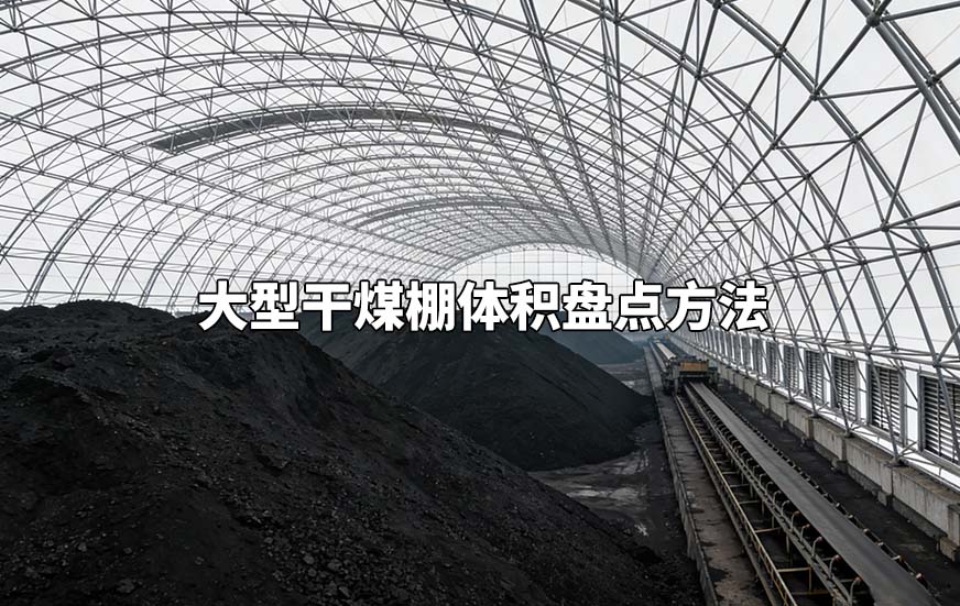 大型干煤棚体积盘点方法