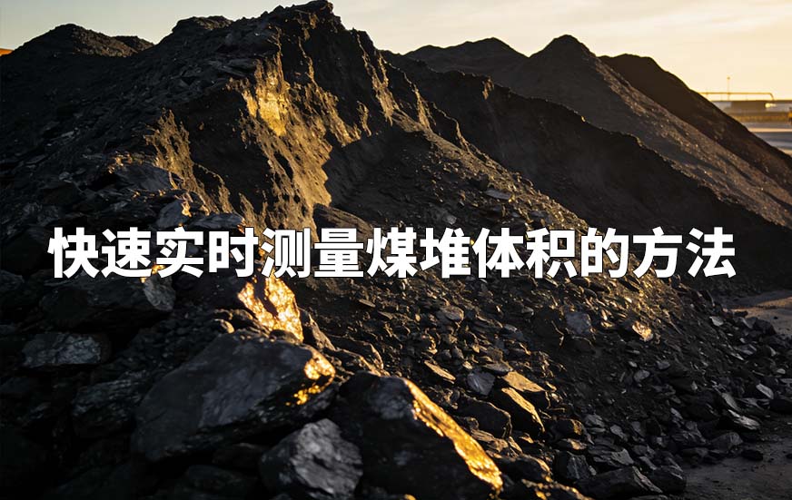快速实时测量煤堆体积的方法