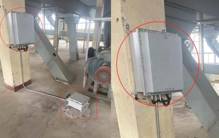 小麦仓料位体积实时盘点