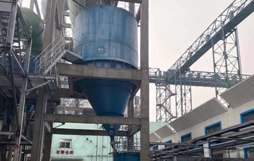 石灰石粉仓料位体积监测盘点