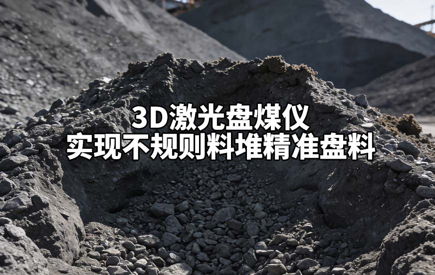 3D激光盘煤仪实现不规则料堆精准盘料