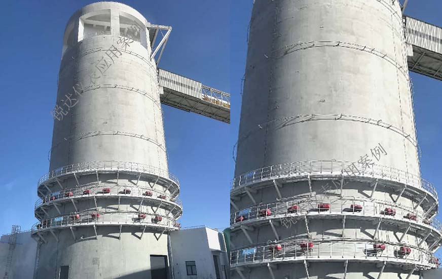 煤筒仓粉尘高+水汽大料位体积监测