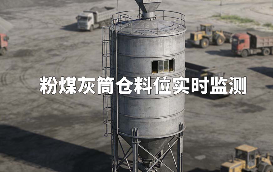 粉煤灰筒仓料位实时监测