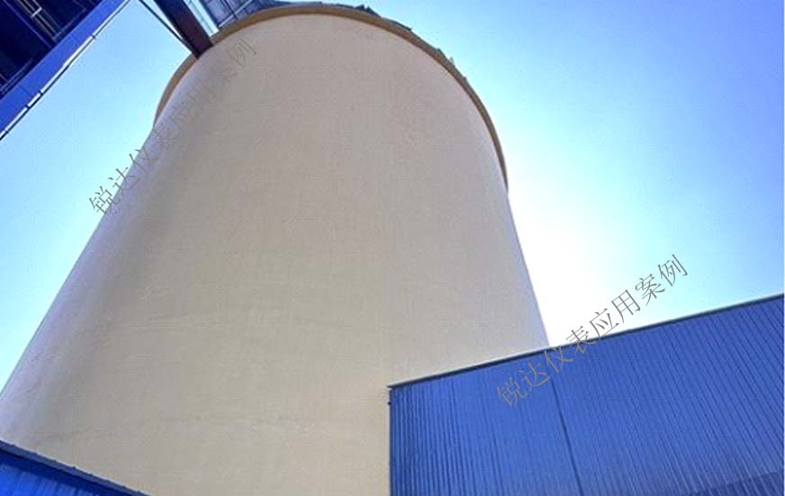 氧化铝厂筒仓料位体积实时监测