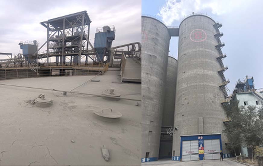 高粉尘水泥筒仓实时料位体积监测