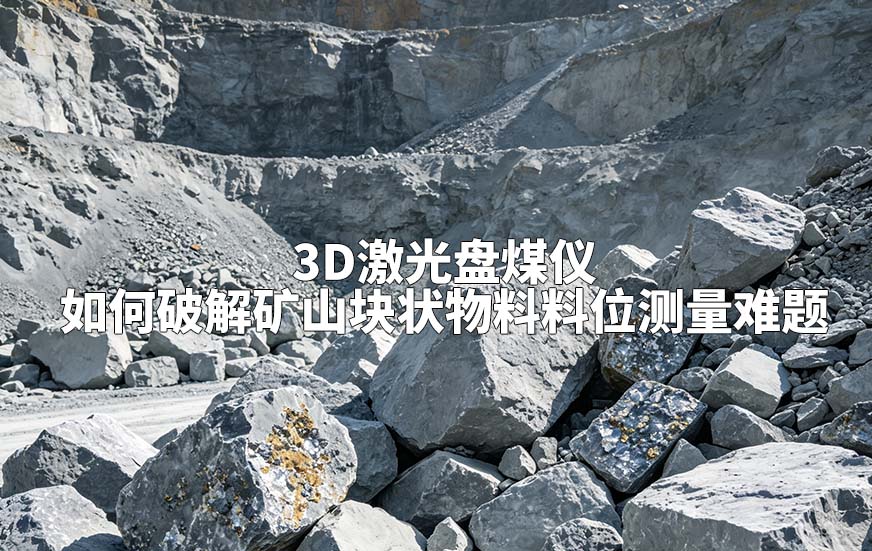 3D激光盘煤仪如何破解矿山块状物料料位测量难题
