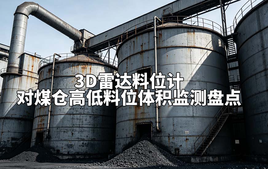 3D雷达料位计如何对煤仓高低料位体积监测盘点