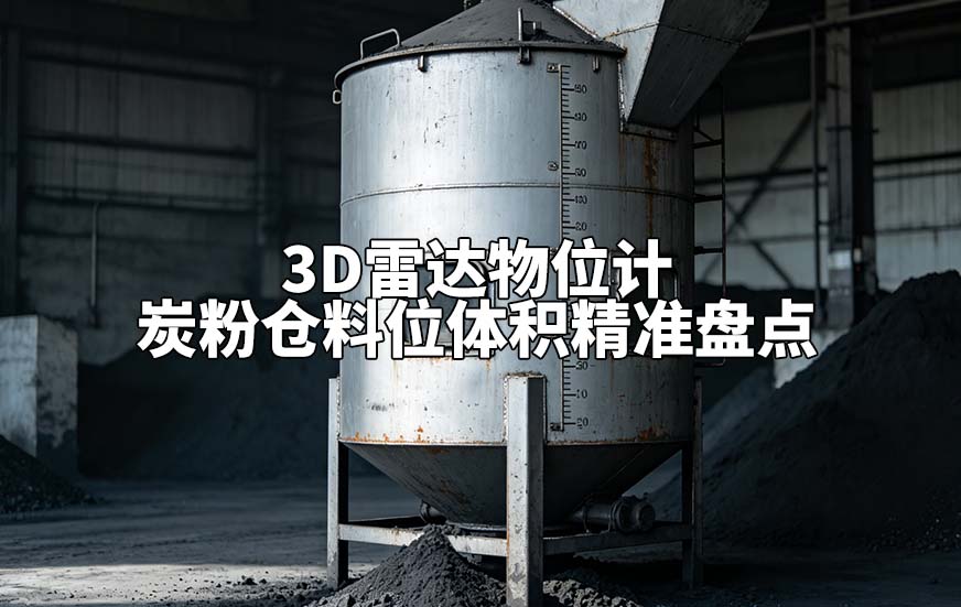 3D雷达物位计助力炭粉仓料位体积精准盘点 3D雷达物位计助力炭粉仓料位体积精准盘点