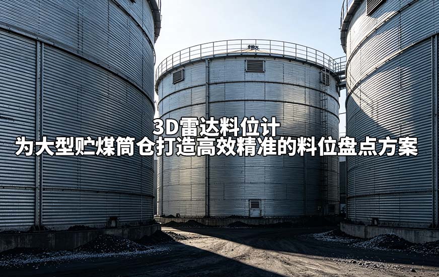 3D雷达料位计为大型贮煤筒仓打造高效精准的料位盘点方案 3D雷达料位计为大型贮煤筒仓打造高效精准的料位盘点方案