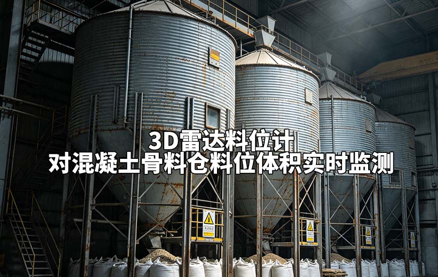 3D料位计如何对原料仓高低料位体积实时监测 3D料位计如何对原料仓高低料位体积实时监测