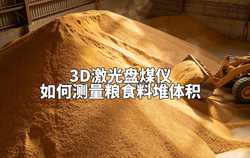 3D激光盘煤仪如何测量粮食料堆体积