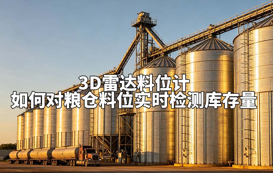 3D雷达料位计如何对粮仓料位实时检测库存量 3D雷达料位计如何对粮仓料位实时检测库存量