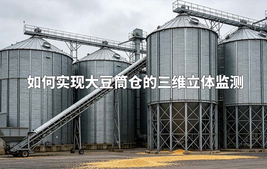 如何实现大豆筒仓的三维立体监测