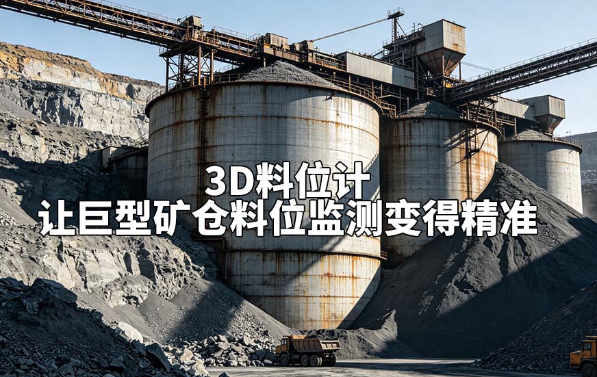 3D料位计让巨型矿仓料位监测变得精准