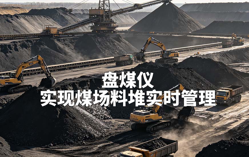 盘煤仪如何实现煤场料堆实时管理