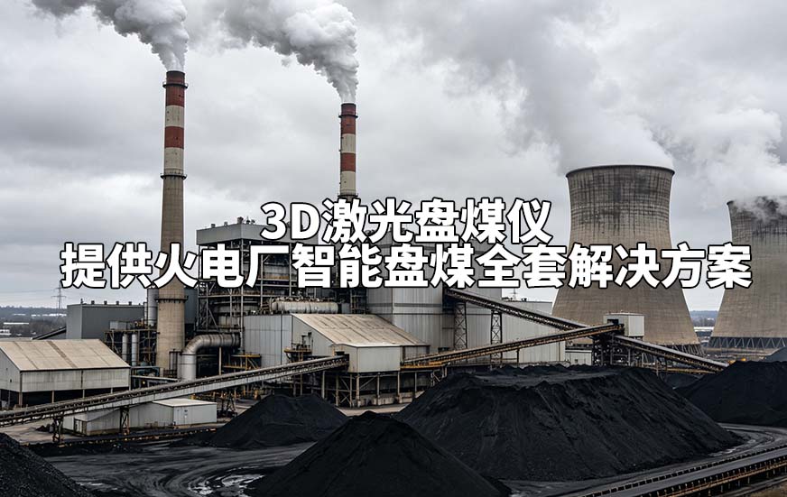 3D激光盘煤仪提供火电厂智能盘煤全套解决方案