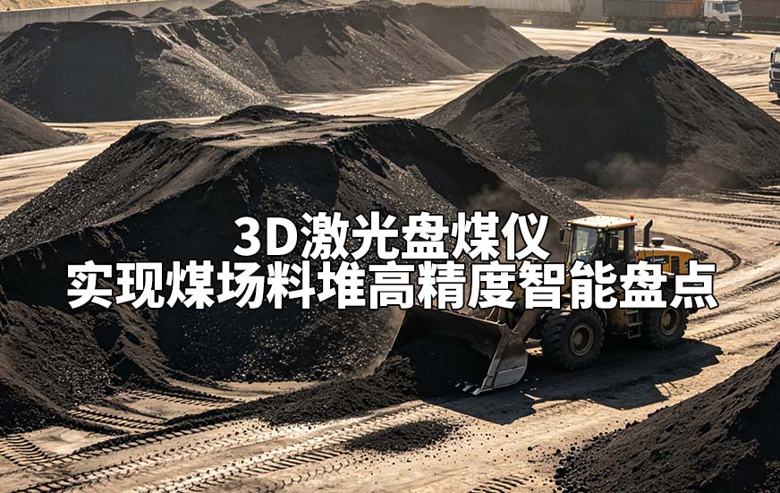 3D激光盘煤仪实现煤场料堆高精度智能盘点 3D激光盘煤仪实现煤场料堆高精度智能盘点