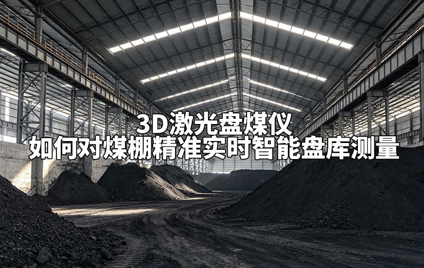 3D激光盘煤仪如何对煤棚精准实时智能盘库测量