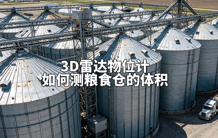 3D雷达物位计如何测粮食仓的体积
